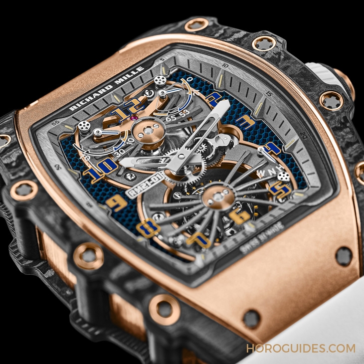 RICHARD MILLE - MEN - RM 21-01 - 輕盈、強韌、穿透感！航太機械美學加持｜Richard Mille RM 21-01空氣動力陀飛輪腕錶 