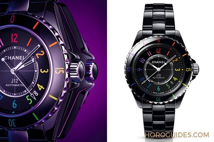 CHANEL - J12 - H6755 - 彩虹圈、電音魂，CHANEL J12嗨起來！