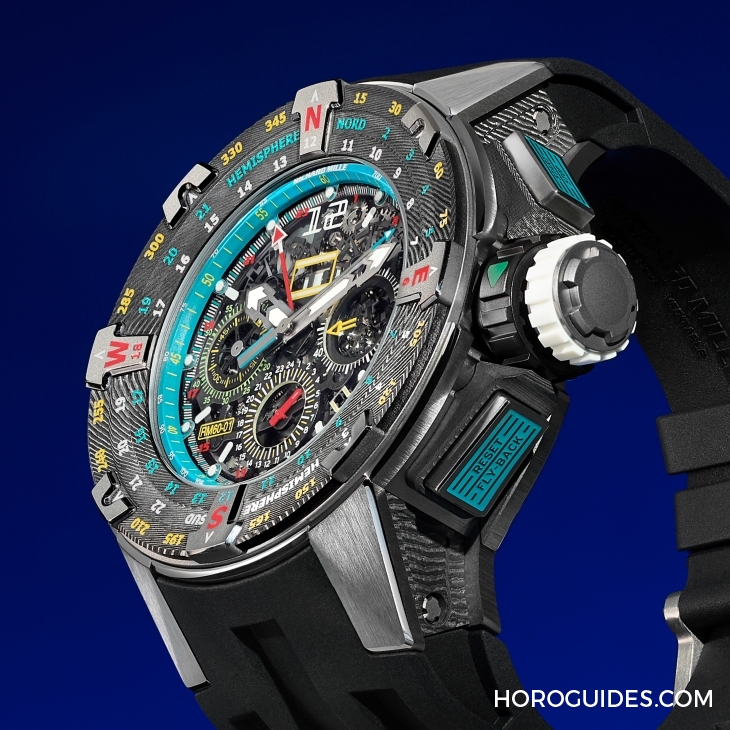 RICHARD MILLE - MEN - RM 60-01 - 期待再次揚帆｜Richard Mille RM 60-01 Les Voiles de St Barth自動上鍊飛返計時碼錶