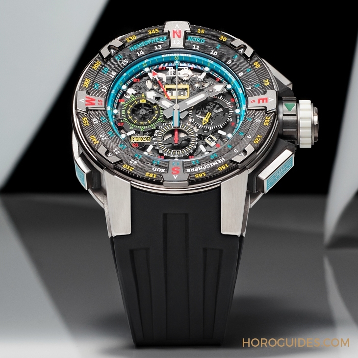 RICHARD MILLE - MEN - RM 60-01 - 期待再次揚帆｜Richard Mille RM 60-01 Les Voiles de St Barth自動上鍊飛返計時碼錶