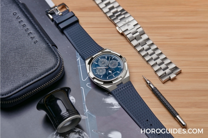 VACHERON CONSTANTIN - OVERSEAS - 4300V/120G-B946 - 江詩丹頓Overseas超薄萬年曆首見白金材質