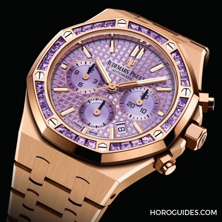 AUDEMARS PIGUET - ROYAL OAK - 26319OR.AY.1256OR.01 - 紫水晶圈!霜金彩虹圈!這是愛彼皇家橡樹錶系裡的盛世美顏