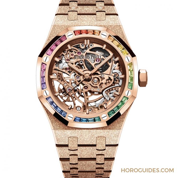 AUDEMARS PIGUET - ROYAL OAK - 26319OR.AY.1256OR.01 - 紫水晶圈!霜金彩虹圈!這是愛彼皇家橡樹錶系裡的盛世美顏
