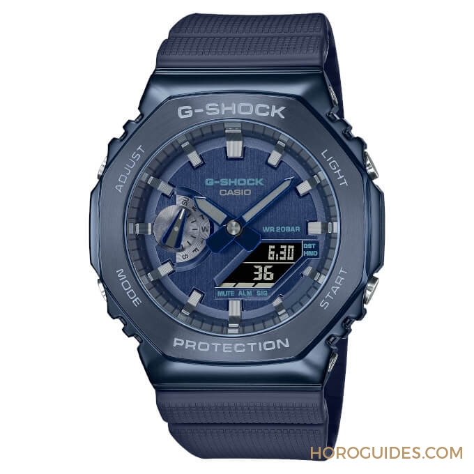 金屬版農家橡樹來了！Casio G-Shock GM-2100腕錶