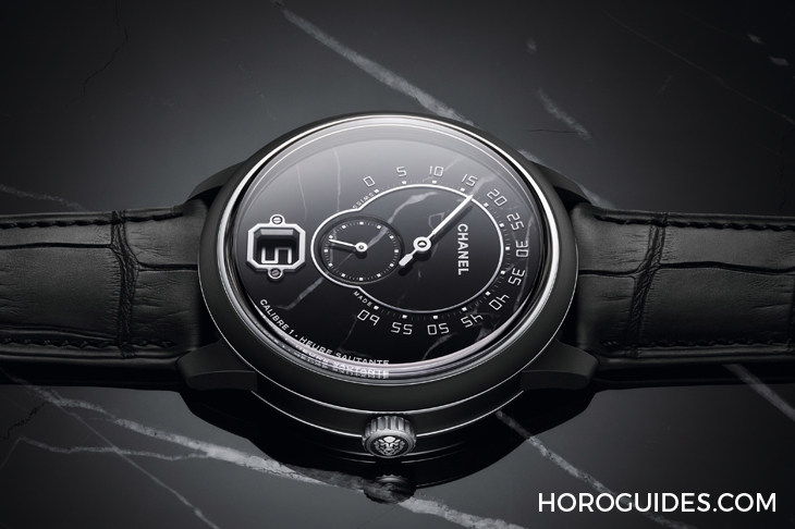 CHANEL - MONSIEUR DE CHANEL - H6216 - 黑,一種後韻無窮的深沈魅力|CHANEL Monsieur大理石腕錶與Monsieur Superleggera腕錶