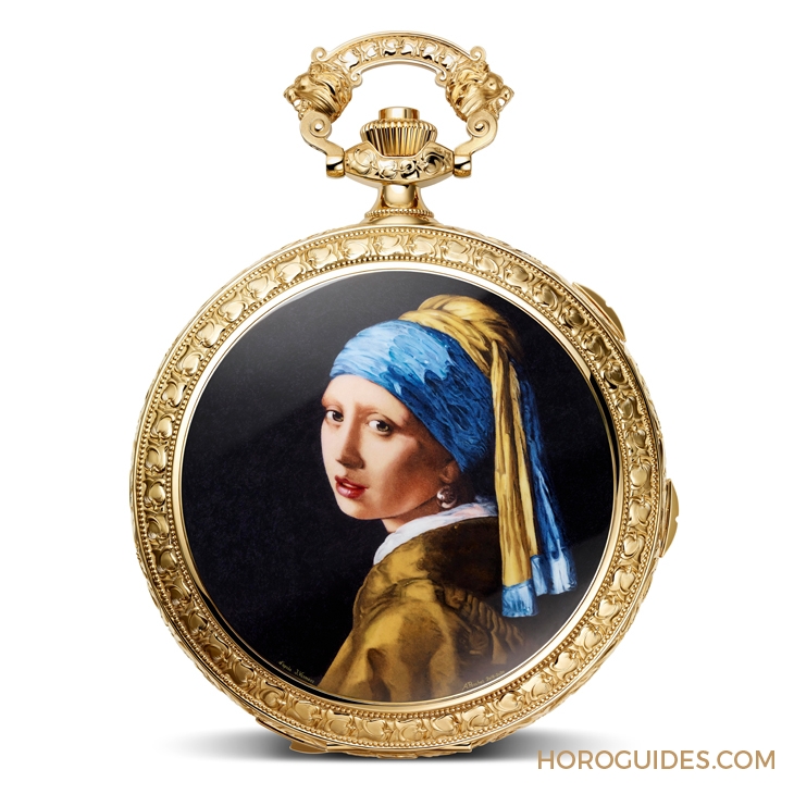 VACHERON CONSTANTIN - 以《戴珍珠耳環的少女》入作:江詩丹頓閣樓工匠西敏寺鐘聲自鳴報時懷錶Tribute to Johannes Vermeer