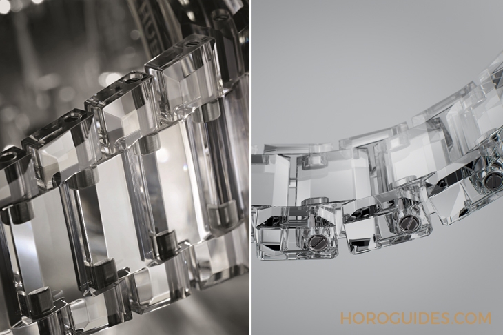 HUBLOT - BIG BANG - 455.JX.0120.JX - 透明系新作二連發!Hublot Big Bang系列MP-11彩虹藍寶石腕錶、Integral藍寶石陀飛輪鍊帶腕錶