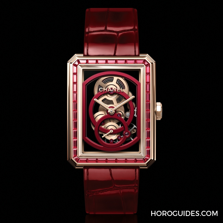 CHANEL - BOY·FRIEND - H6255 - 紅色,一種有力道的優雅|CHANEL Red Edition腕錶系列