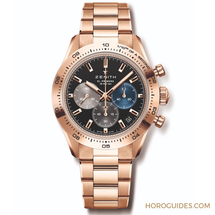 ZENITH - Zenith Chronomaster Sport腕錶2022年新裝亮相,三色陶瓷圈&金錶都好靚