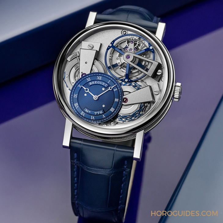 BREGUET - TRADITION - 7047PT/1Y/9ZU - 為芝麻鍊陀飛輪增色,Breguet Tradition 7047 Tourbillon Waltz腕錶