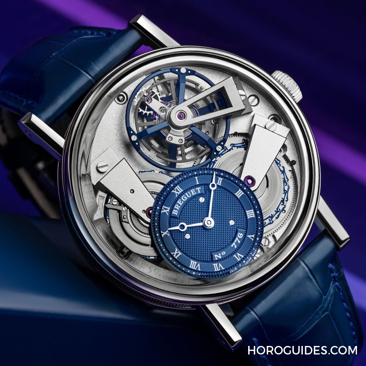 BREGUET - TRADITION - 7047PT/1Y/9ZU - 為芝麻鍊陀飛輪增色,Breguet Tradition 7047 Tourbillon Waltz腕錶