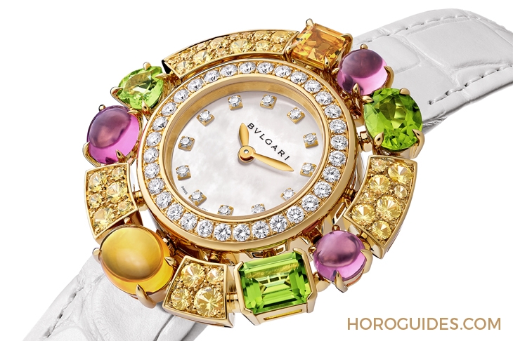 BVLGARI - DIVAS’ DREAM - 103713 - 蛋白石面盤、明亮繽紛,令人醉心的BVLGARI雞尾酒彩寶時計2022新作