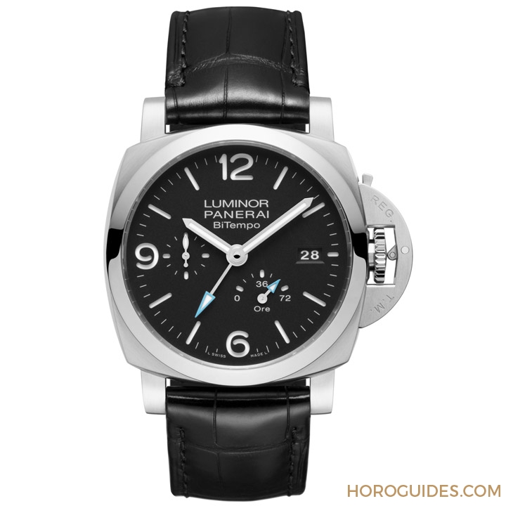PANERAI - LUMINOR - PAM01360 - Panerai首次出現「BiTempo」字樣|Panerai Luminor BiTempo PAM01360、PAM01361