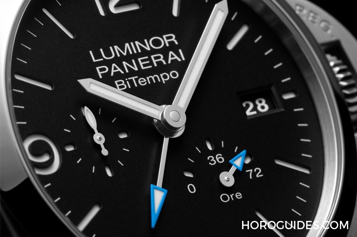 PANERAI - LUMINOR - PAM01360 - Panerai首次出現「BiTempo」字樣|Panerai Luminor BiTempo PAM01360、PAM01361