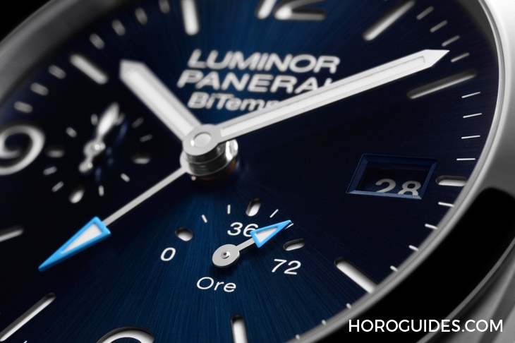 PANERAI - LUMINOR - PAM01360 - Panerai首次出現「BiTempo」字樣|Panerai Luminor BiTempo PAM01360、PAM01361