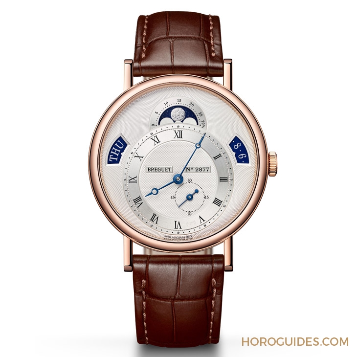 BREGUET - CLASSIQUE - 7337BR/12/9VU - Breguet Classique Calendar 7337推出金質白面延伸新作