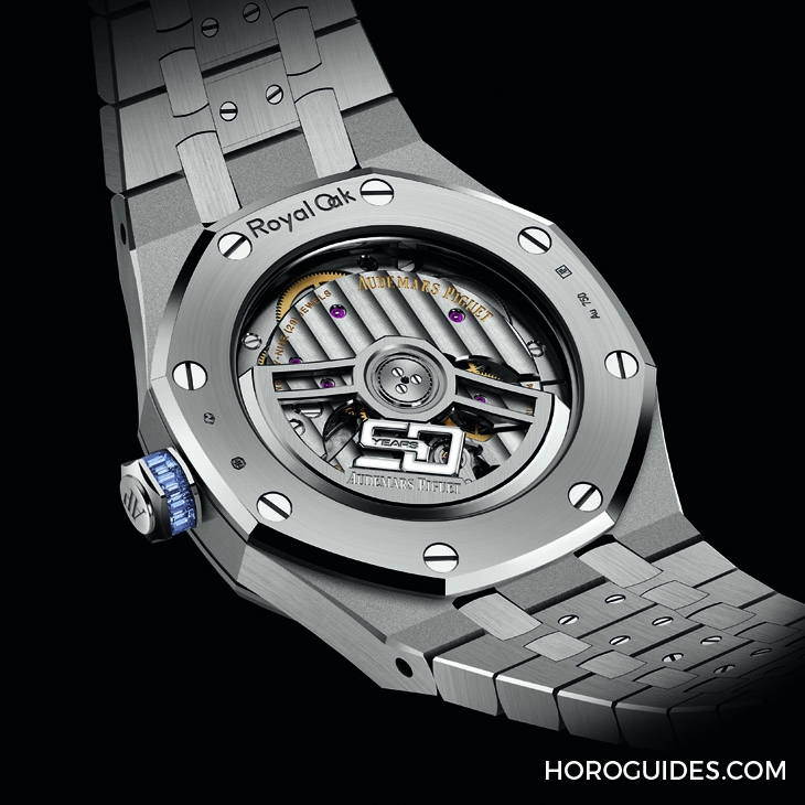 AUDEMARS PIGUET - ROYAL OAK - 15554BC.EE.1274BC.01 - 10種寶石上陣！款款都是主角｜愛彼皇家橡樹系列自動上鍊腕錶白金款