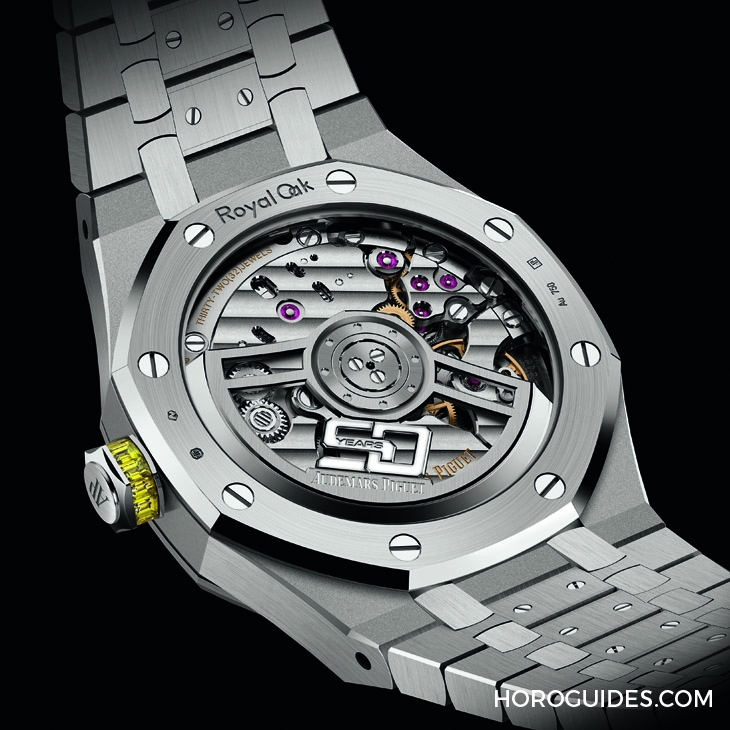 AUDEMARS PIGUET - ROYAL OAK - 15554BC.EE.1274BC.01 - 10種寶石上陣！款款都是主角｜愛彼皇家橡樹系列自動上鍊腕錶白金款