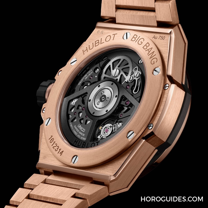 HUBLOT - BIG BANG - 451.OX.1180.OX.3999 - 又見彩虹！Hublot Big Bang Integrated皇金計時碼錶和Big Bang Time Only皇金三針錶