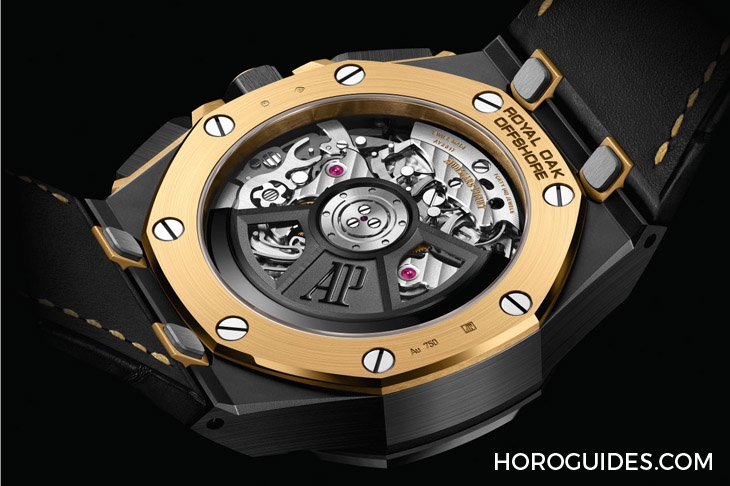 AUDEMARS PIGUET - ROYAL OAK OFFSHORE - 26420CE.OO.A127CR.01 - 愛彼皇家橡樹離岸型自動上鍊計時碼錶首見黑陶瓷鍊帶款、祭出黃金結合黑陶瓷的對比美