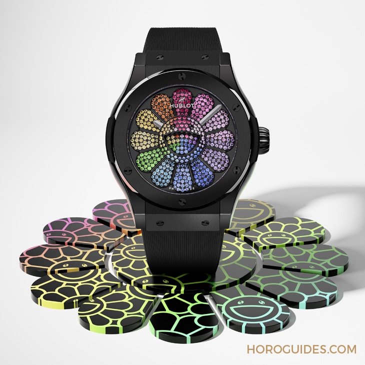 HUBLOT - CLASSIC FUSION - 507.CX.9099.RX.TAK23 - 想要擁有那些Hublot x 村上隆微笑小花實錶或NFT創作？完成任務先