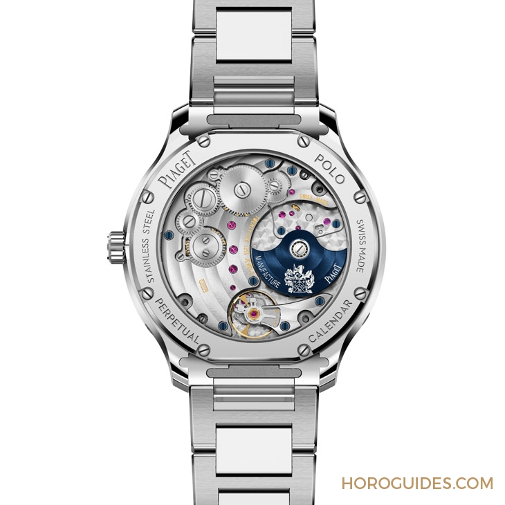 PIAGET - POLO - G0A48005 - 閃耀盛世風華的綠面｜Piaget Polo系列礦石綠超薄萬年曆自動腕錶