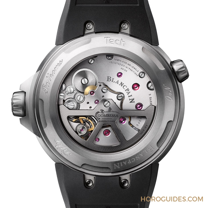 BLANCPAIN - FIFTY FATHOMS - 5019-12B30-64A - 五十噚70歲慶生第二發，為極限潛水而生！Blancpain五十噚系列全新型號Tech Gombessa腕錶誕生