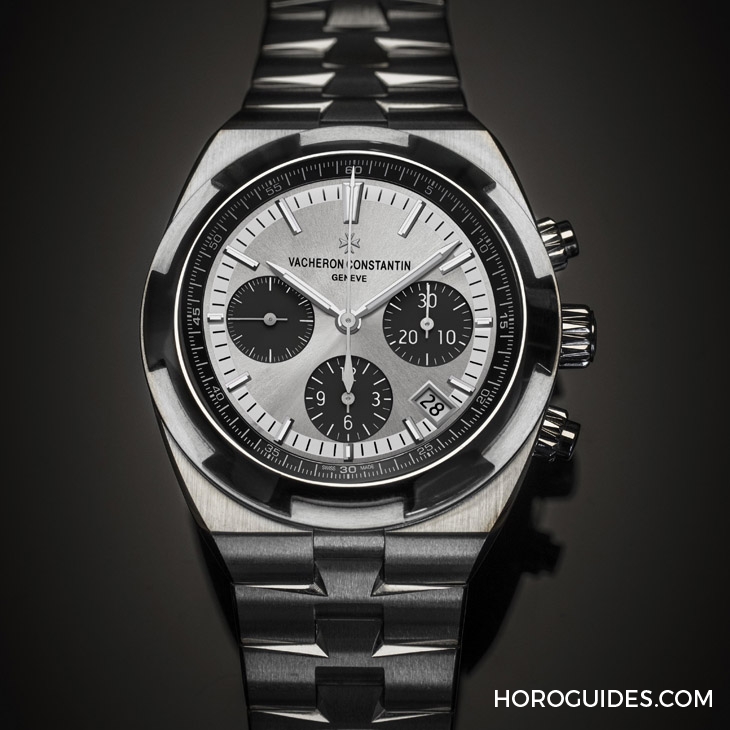 VACHERON CONSTANTIN - OVERSEAS - 5500V/110A-B686 - 黑白配,江詩丹頓Overseas計時熊貓面登場