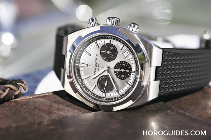 VACHERON CONSTANTIN - OVERSEAS - 5500V/110A-B686 - 黑白配,江詩丹頓Overseas計時熊貓面登場