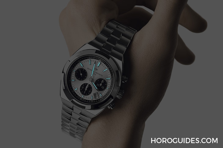 VACHERON CONSTANTIN - OVERSEAS - 5500V/110A-B686 - 黑白配,江詩丹頓Overseas計時熊貓面登場