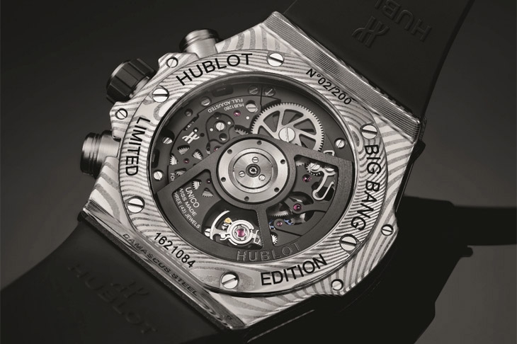 HUBLOT - BIG BANG - 441.DS.1170.NR.GAS22 - Hublot與星級主廚的美味關係，以大馬士革鋼打造Big Bang Unico星廚腕錶