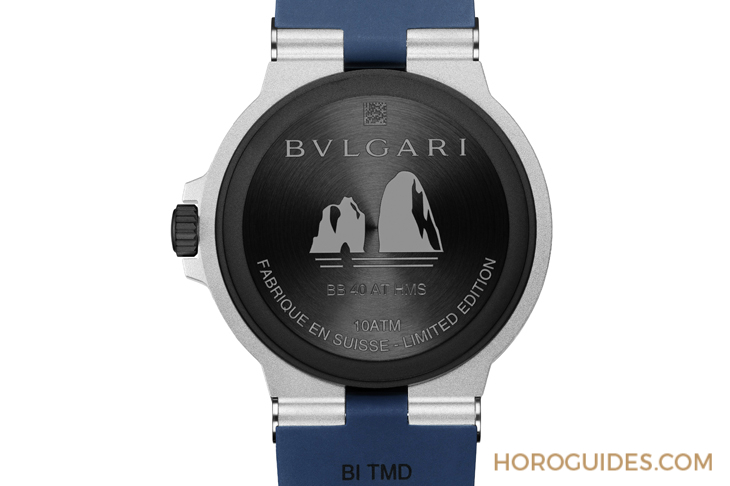 BVLGARI - BVLGARI∙BVLGARI - 103854 - 罕見左冠、地中海藍面,BVLGARI Aluminium 2023年度特別版精彩現身