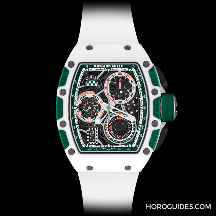 RICHARD MILLE - MEN - RM 72-01 - Richard Mille為利曼經典賽打造特別版腕錶，RM 72-01 Le Mans Classic自動上鍊飛返計時碼錶