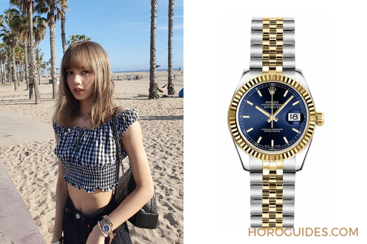 ROLEX - 小錶戴起來!Blackpink Lisa、Jisoo配戴Rolex Lady-Datejust揭示小而美的時代來了