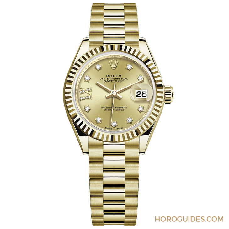 ROLEX - LADY-DATEJUST - 279171-0015 - 小錶戴起來！Blackpink Lisa、Jisoo配戴Rolex Lady-Datejust揭示小而美的時代來了