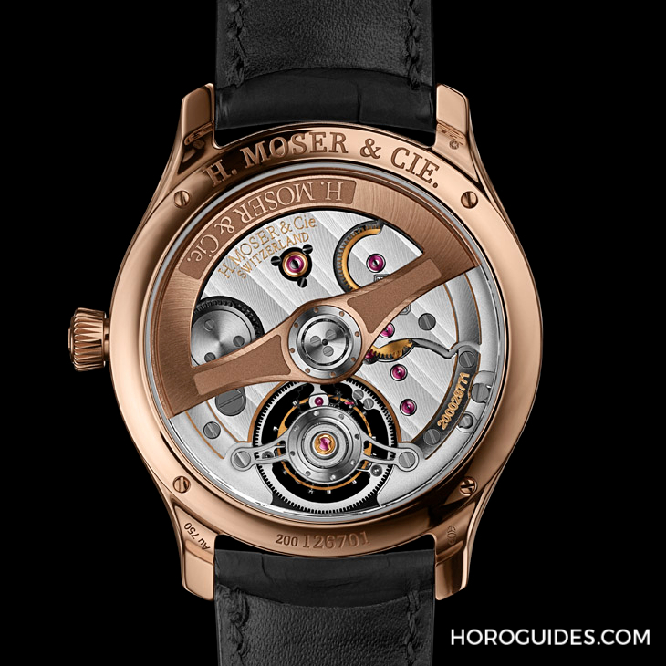 H. MOSER & CIE - ENDEAVOUR - 1804-0403 - 奪目紅金與世上最黑材質Vantablack的極致對比|亨利慕時勇創者系列Vantablack®概念錶新作