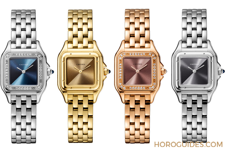CARTIER - PANTHERE DE CARTIER - WGPN0007 - 不只杜娃黎波天天戴,她們都愛這只金色小方錶 |Cartier Panthère腕錶