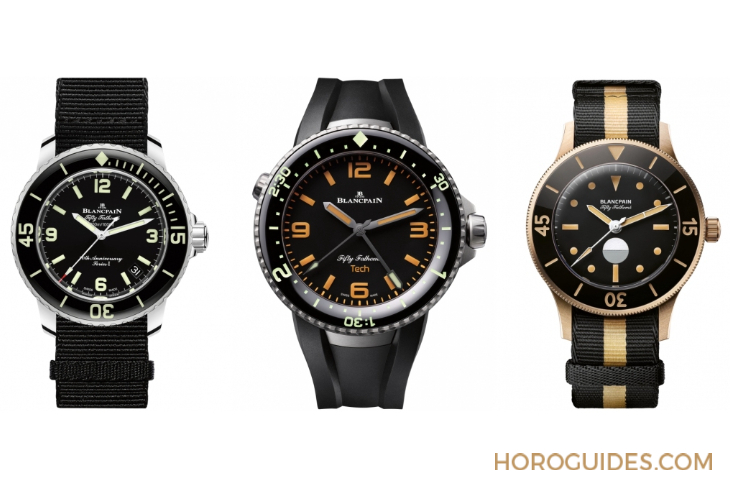 BLANCPAIN - FIFTY FATHOMS - 5901-5630-NANA -   寶珀Fifty Fathoms 70周年纪念款第三彈! 青銅金五十噚登場