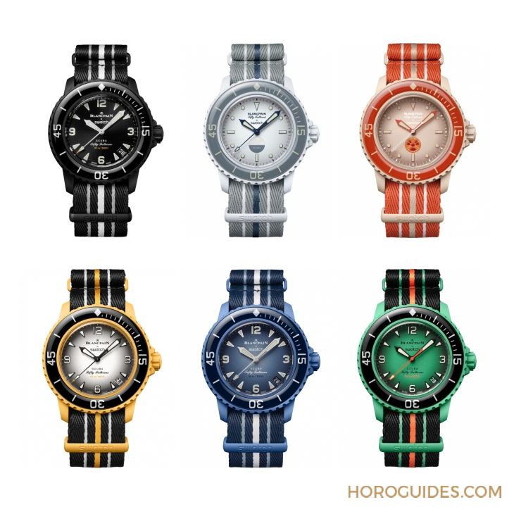 SWATCH - Blancpain X Swatch - SO35B400 - 太驚喜!更貼近五十噚腕錶神韻的黑色調Blancpain × Swatch聯名錶款「Ocean of Storm」現身