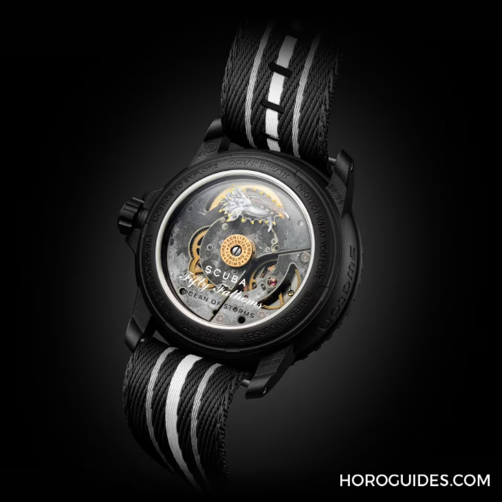 SWATCH - Blancpain X Swatch - SO35B400 - 太驚喜!更貼近五十噚腕錶神韻的黑色調Blancpain × Swatch聯名錶款「Ocean of Storm」現身