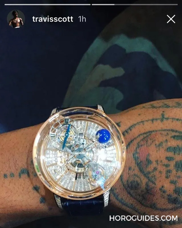 AUDEMARS PIGUET - ROYAL OAK - 26585CM.OO.D301VE.01 - 【名人錶盒】盤點潮流風向王Travis Scott戴些什麼錶