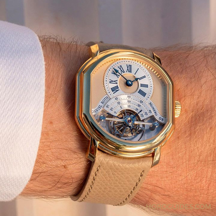 DANIEL ROTH - Daniel Roth - DR0011YG-01 - Daniel Roth回歸錶壇的第一步:復刻1988年創業之作,發表Tourbillon Souscription