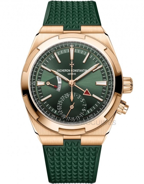 VACHERON CONSTANTIN - OVERSEAS - 6000V/210T-H032 - 江詩丹頓Overseas系列推出全鈦金屬藍面陀飛輪腕錶、首見綠面錶