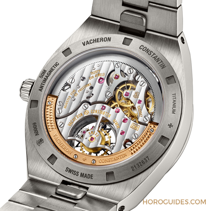 VACHERON CONSTANTIN - OVERSEAS - 6000V/210T-H032 - 江詩丹頓Overseas系列推出全鈦金屬藍面陀飛輪腕錶、首見綠面錶