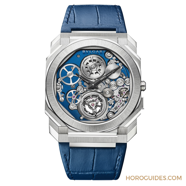 BVLGARI - OCTO - 103976 - 安藤忠雄為Serpenti出手了、全球最薄陀飛輪機芯黑化上陣｜BVLGARI W&W 2024速覽