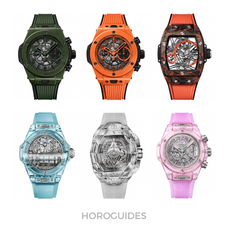 HUBLOT - BIG BANG - 911.JL.0129.RX - 湖水藍寶石首亮相、多切面藍寶石技高一籌｜Hublot W&W 2024新作大秀藍寶石、陶瓷與碳纖維錶殼新色