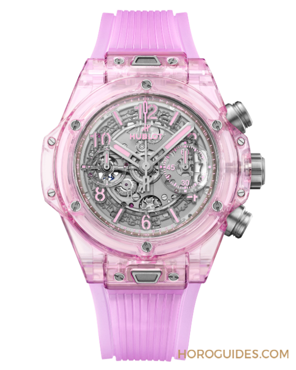 HUBLOT - BIG BANG - 911.JL.0129.RX - 湖水藍寶石首亮相、多切面藍寶石技高一籌｜Hublot W&W 2024新作大秀藍寶石、陶瓷與碳纖維錶殼新色