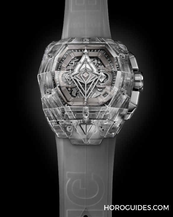 HUBLOT - BIG BANG - 911.JL.0129.RX - 湖水藍寶石首亮相、多切面藍寶石技高一籌｜Hublot W&W 2024新作大秀藍寶石、陶瓷與碳纖維錶殼新色