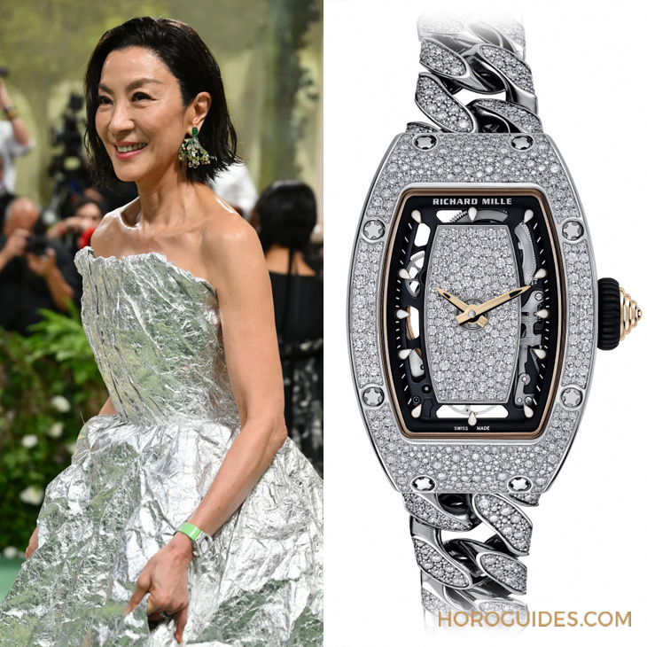 AUDEMARS PIGUET - ROYAL OAK - 26735SG.OO.1320SG.01 - 直擊Met Gala 2024！看看名人們在「時光花園」裡戴了哪些錶