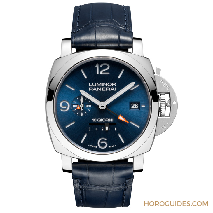 PANERAI - LUMINOR - PAM01482 - 久違的Panerai 10日動儲新作上陣!Luminor Dieci Giorni GMT -PAM01482